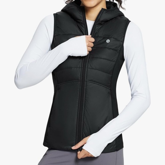 Baleaf Black Puffer Vest - Picture 3 of 4
